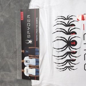 NWT 3 T-shirts Spyder youth size Medium 10/12 T-shirts